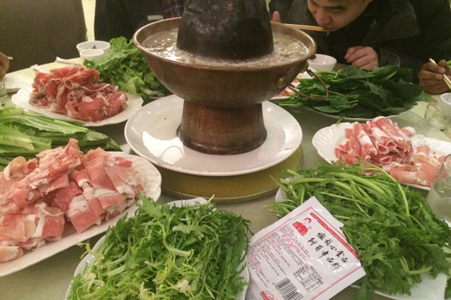 坝上铜锅涮肉