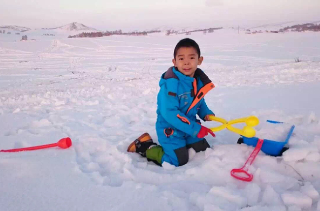 坝上塞北雪乡