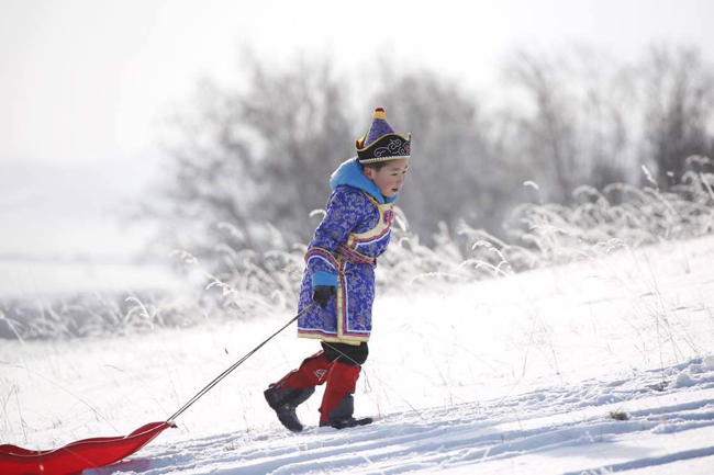 坝上塞北雪乡